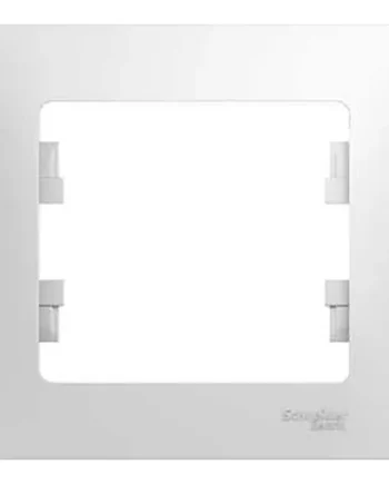 рамка 1 пост SCHNEIDER ELECTRIC Glossa, белый